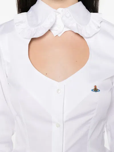 Vivienne Westwood "toulouse" Shirt In White