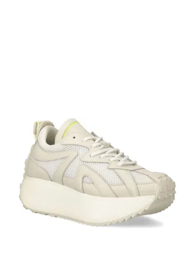 Inuikii Mesh Panelled Sneakers In White