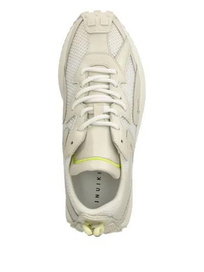 Inuikii Mesh Panelled Sneakers In White