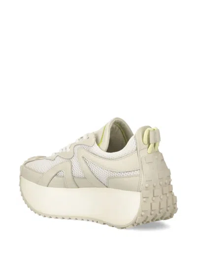 Inuikii Mesh Panelled Sneakers In White