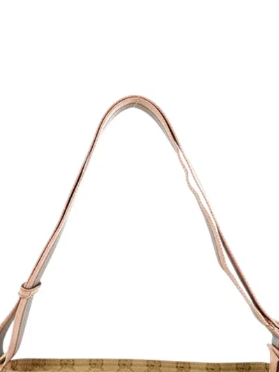 Pre-owned Gucci 2000-2015 Gg Canvas Web Crossbody Bag In Brown
