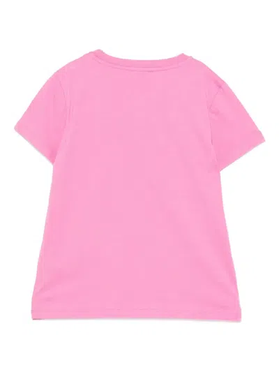Pucci Junior Logo-print T-shirt In Pink