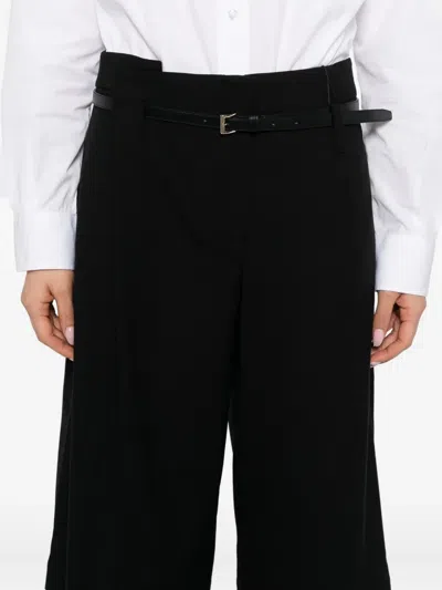 Ych Belted Shorts In Black