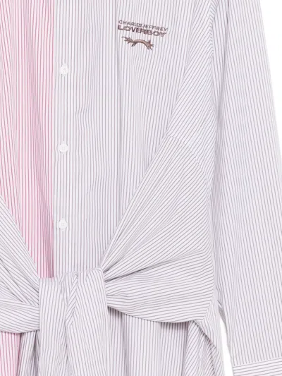 Charles Jeffrey Loverboy Hug Shirt In Purple