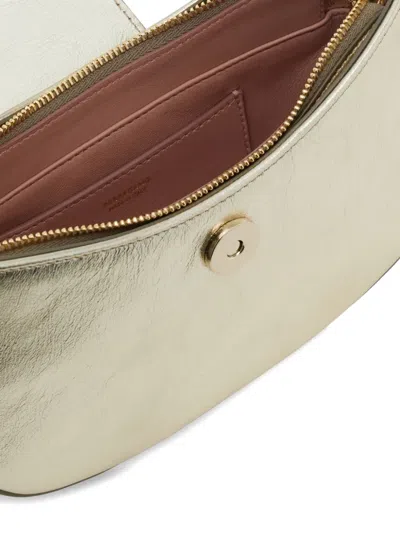 Ferragamo Double Gancini Mini Bag In White