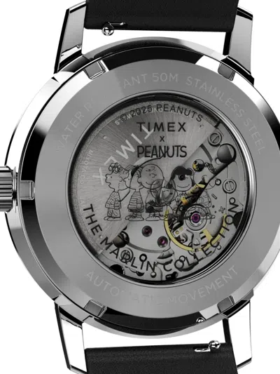 Timex X Peanuts Marlin Space 40mm In Black