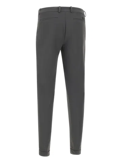 Rrd Belt-loops Button Trousers In Green