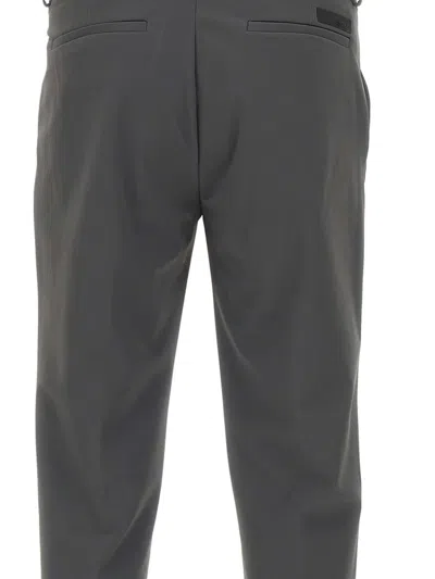 Rrd Belt-loops Button Trousers In Green