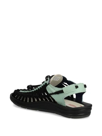 Keen Footwear Uneek Woven Drawstring Sandals In Black