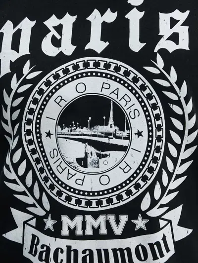 Iro Paris Graphic T-shirt In Black
