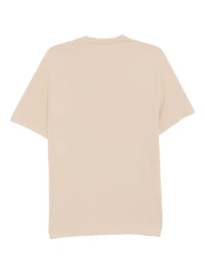 James Perse Heavy Luxe Crew Tee In Neutral