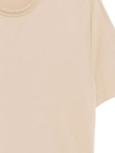 James Perse Heavy Luxe Crew Tee In Neutral
