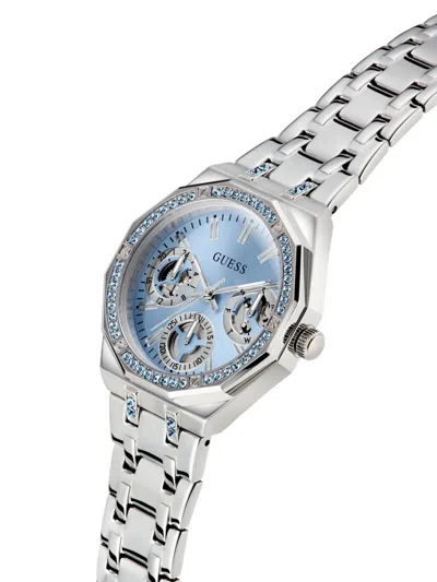 Guess Usa Chronograph Quartz 38mm In Metallic