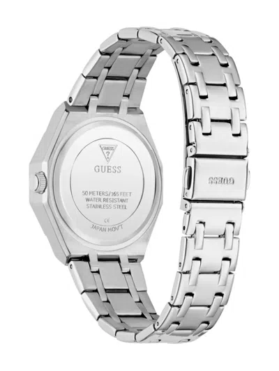 Guess Usa Chronograph Quartz 38mm In Metallic