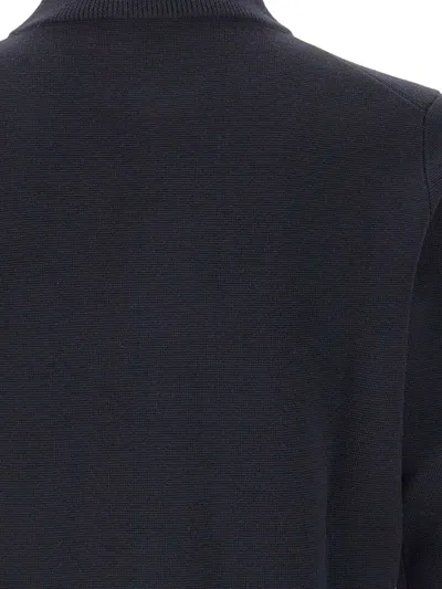 Filippo De Laurentiis Stand-up Collar Patch-pocket Jacket In Blue