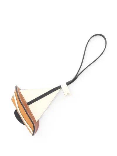 Pre-owned Hermes 2023 Sail 24 Boat Charm In Neutral
