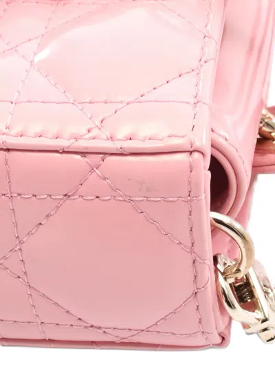 Pre-owned Dior 2010s Mall Lady D-joy Tote Bag In Pink