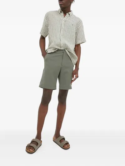 Les Deux Tailored Shorts In Green