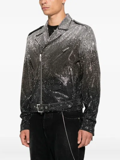 Dsquared2 Long Sleeve Casual Jacket In Black