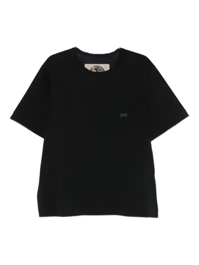 Ziggy Chen Printed T-shirt In Black