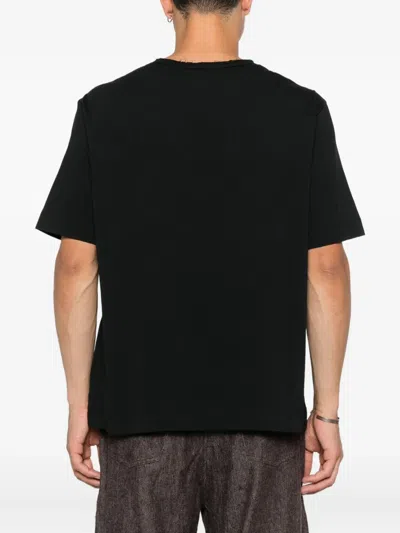 Ziggy Chen Printed T-shirt In Black