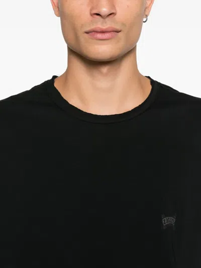 Ziggy Chen Printed T-shirt In Black