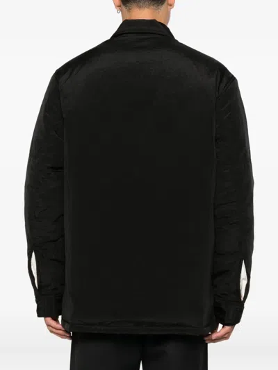 Peacemaker Oamc Padded Shirt Jacket In Black