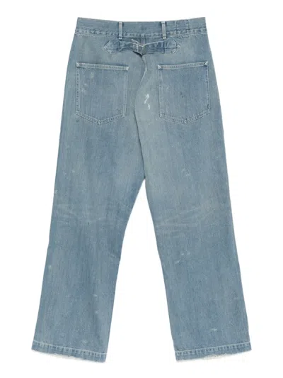 Chimala Distressed-effect Jeans In Blue