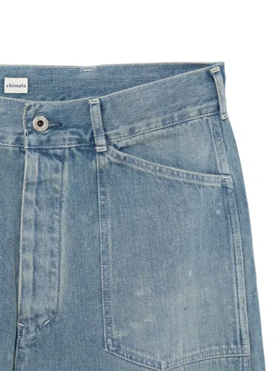 Chimala Distressed-effect Jeans In Blue