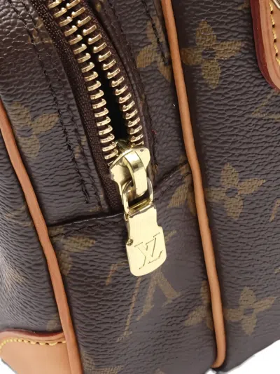 Pre-owned Louis Vuitton 2005 Monogram Amazon Crossbody Bag In Brown