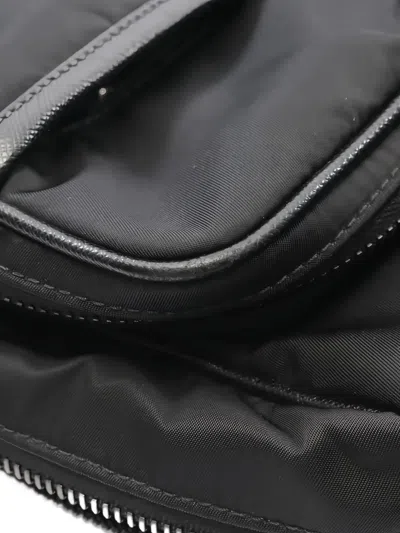 Pre-owned Prada 2010s Saffiano-leather Backpack In Black