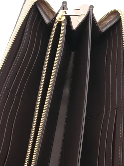 Pre-owned Louis Vuitton 2021s L-shaped Zip-fastening Leather Wallet In Neutral