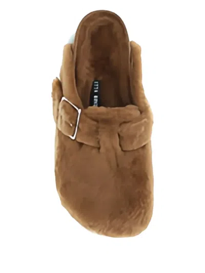Birkenstock Becomes Berlin Boston Shearling 1774 In Brown
