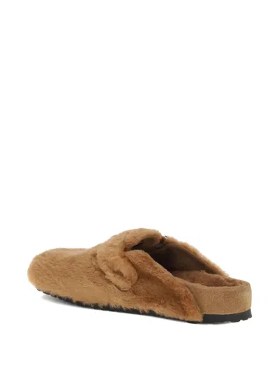 Birkenstock Becomes Berlin Boston Shearling 1774 In Brown