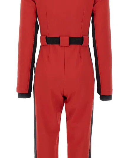 Mc2 Saint Barth Garmisch Ski Suit In Red