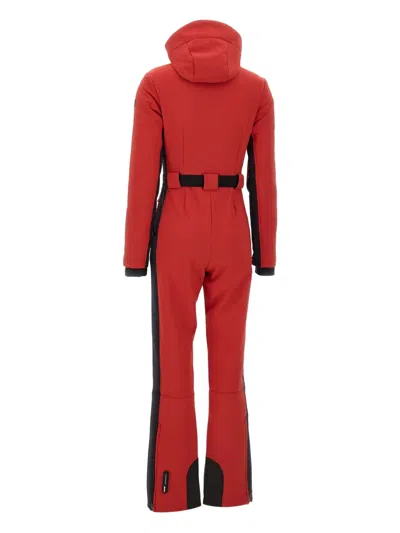 Mc2 Saint Barth Garmisch Ski Suit In Red