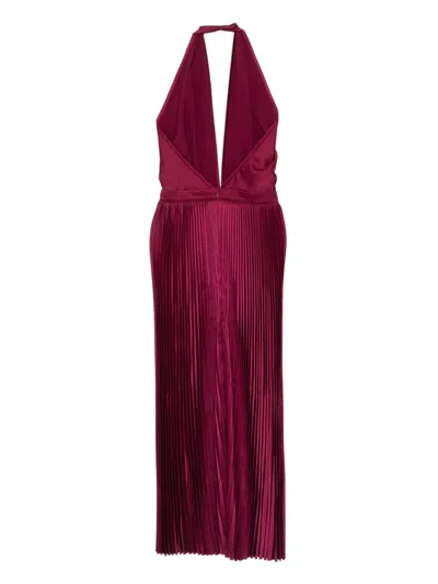 L'idée Dresses Red In Brown