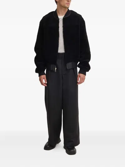 Iro Zip Bomber Jacket In Black