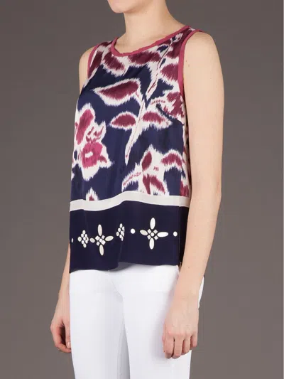 Mantù Printed Sleeveless Top In Multi