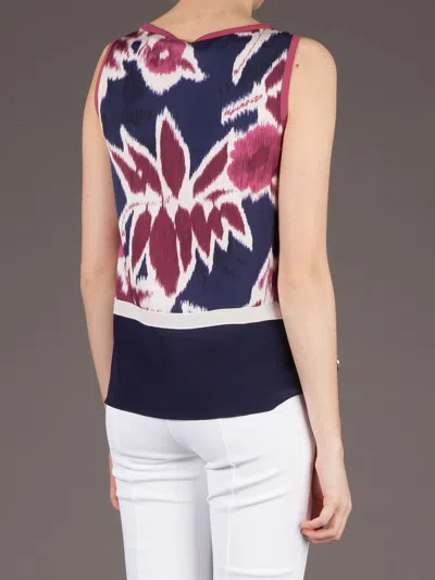 Mantù Printed Sleeveless Top In Multi