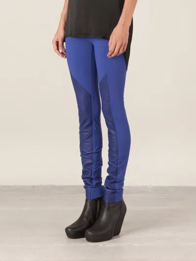 Ilaria Nistri Panelled Leggings In Blue