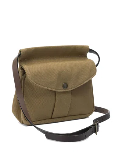 Filson Flap Strap Crossbody Bag In Brown