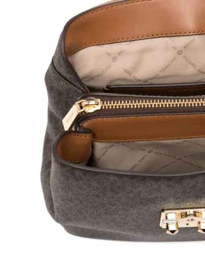 Michael Kors Small Tribeca Backpack In Brown