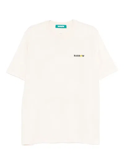 Barrow Printed T-shirt In Neutral