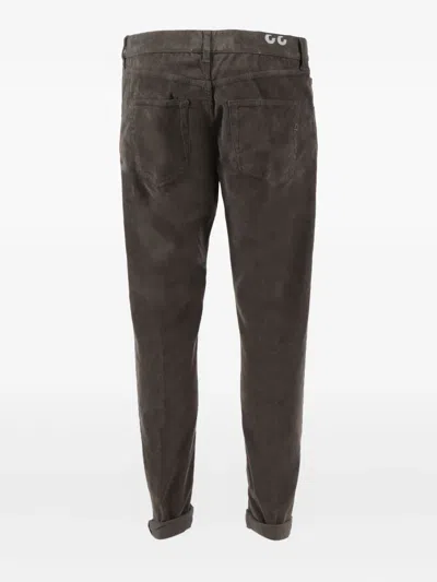 Dondup Corduroy Trousers In Brown