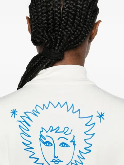Rossignol Graphic-print Performance Sweatshirt In White