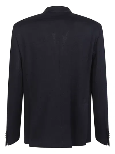 Tagliatore Montecarlo Double-breasted Jacket In Blue