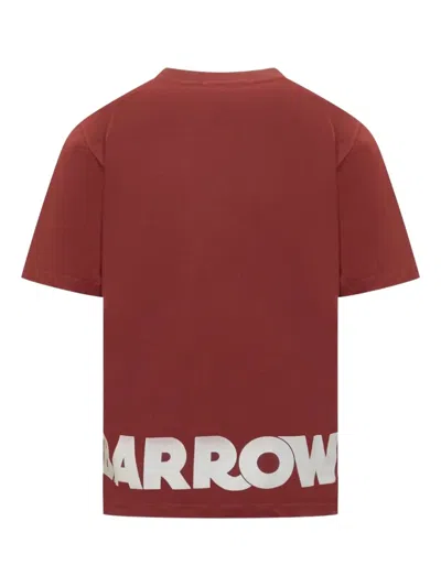 Barrow Logo-print T-shirt In Brown