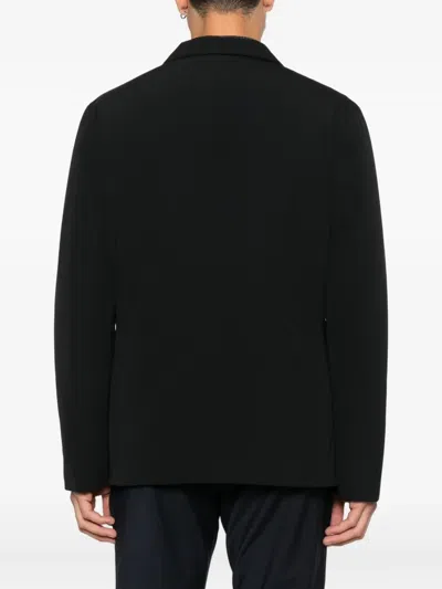 Aspesi Paper Jacket In Black