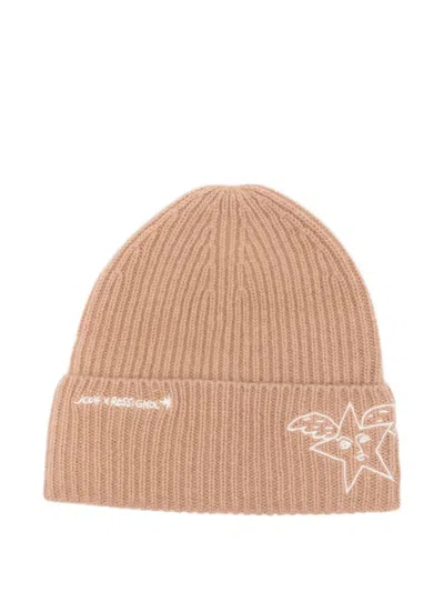 Rossignol Ribbed Embroidered Beanie In Brown